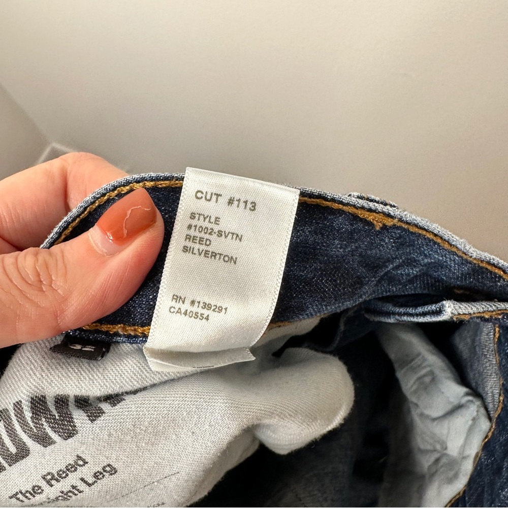 BALDWIN The Reed Straight Jeans Mens in Silverton 32/30 - Picture 8 of 9